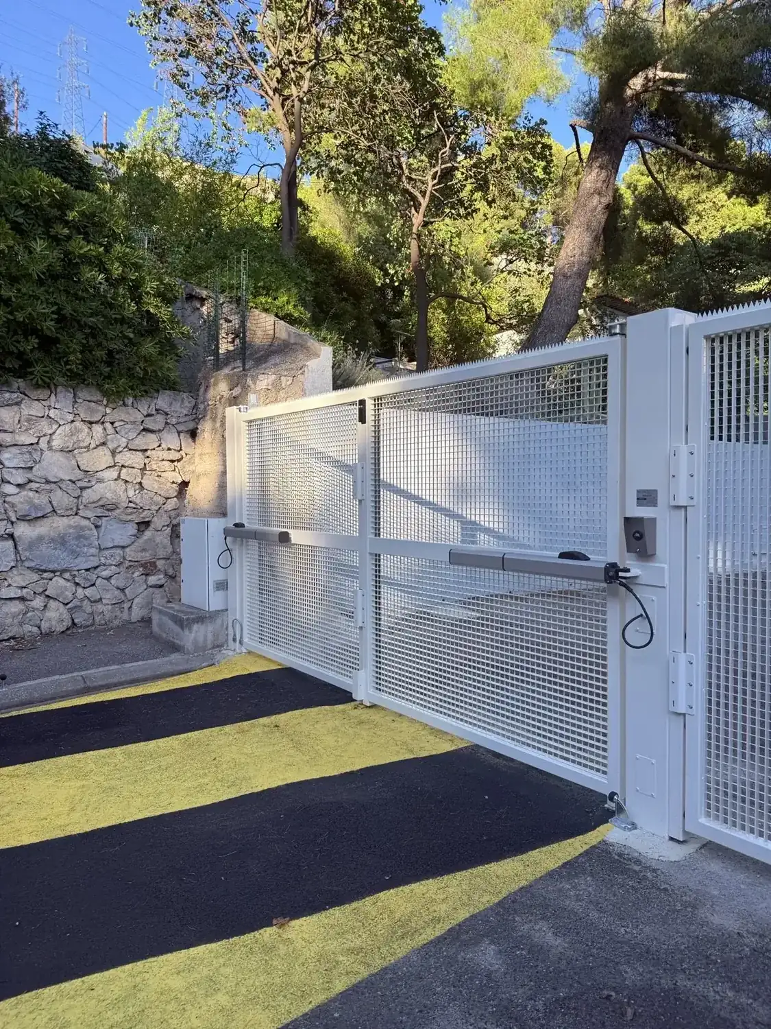 Portail aluminium